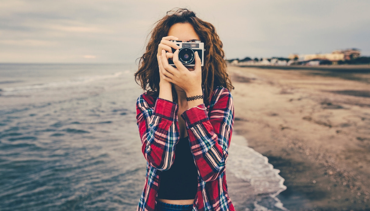 Vacanze anni Novanta, macchina fotografica