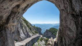 Vista dalle grotte Eisriesenwelt