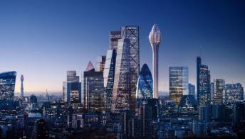 Il panorama di Londra cambierà di nuovo, con una super torre “petalosa”