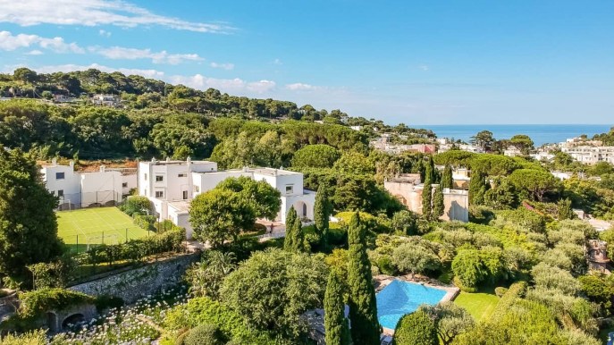 La villa di Capri dove visse Totò è in vendita