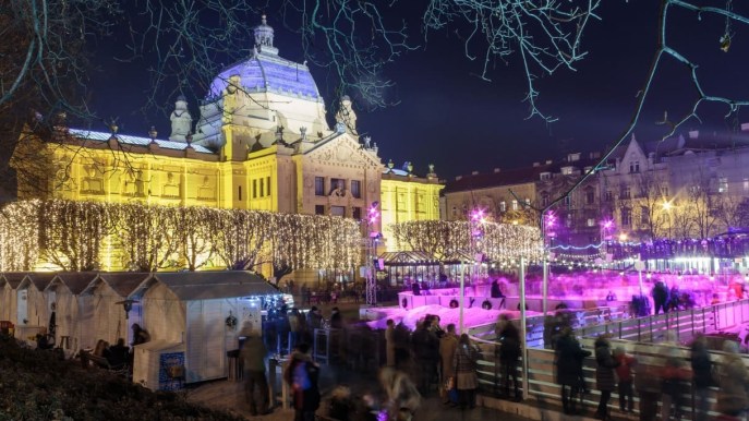 Il mercatino di Natale di Zagabria è il più bello d’Europa