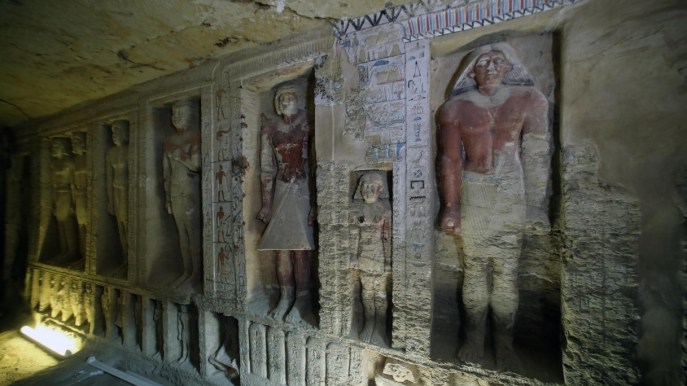 Rinvenuto in Egitto un sepolcro privato antico di oltre 4.000 anni