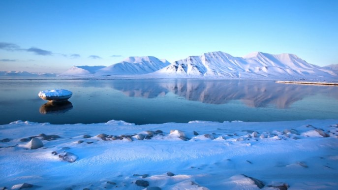 Alle Svalbard si dorme su un ghiacciaio con vista sugli orsi polari