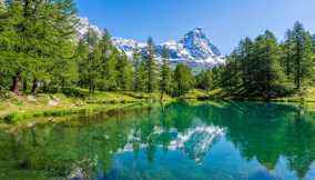 Lago Blu Monte Cervino