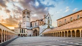 Assisi set della fiction Che Dio ci aiuti