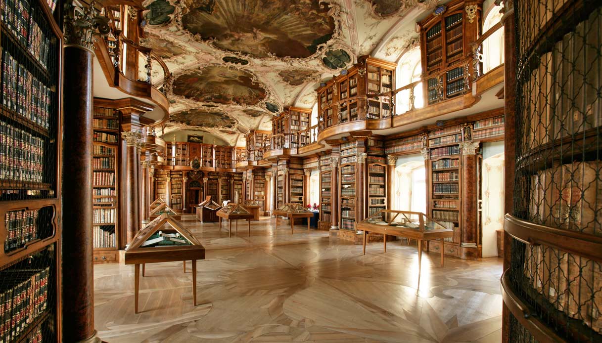 La biblioteca che ha ispirato Umberto