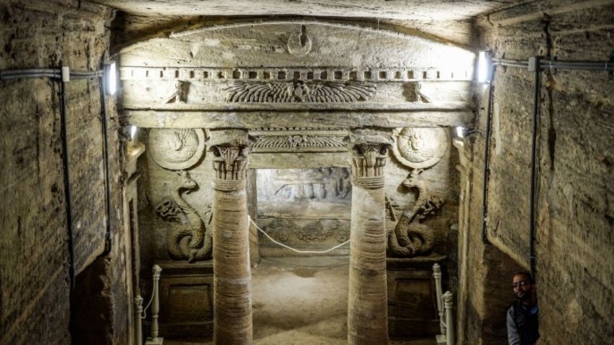 Ora è possibile visitare le catacombe romane di Alessandria d’Egitto
