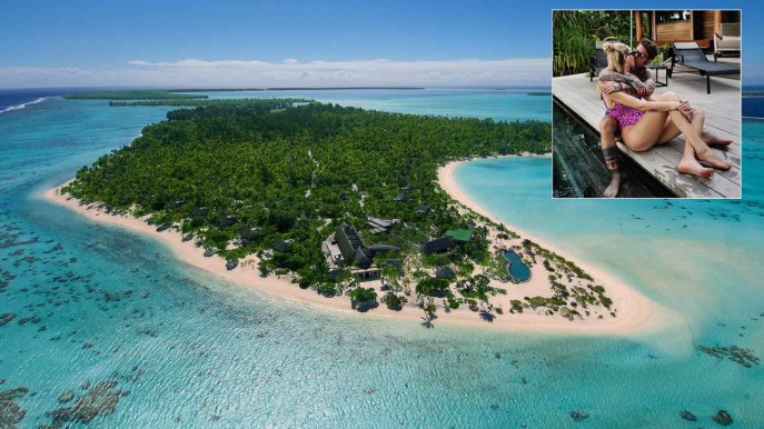Chiara Ferragni e Fedez in vacanza nel più lussuoso resort della Polinesia