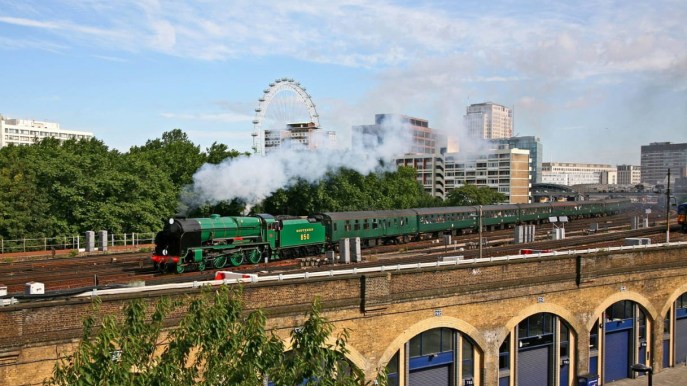 Il treno a vapore da Londra a Windsor è un vero viaggio nel passato