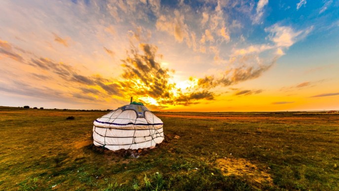 L’indimenticabile esperienza del campeggio in una yurta della Mongolia