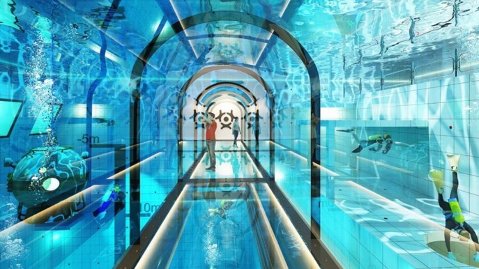 In Polonia sta per aprire la piscina più profonda del mondo