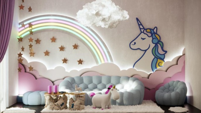 Giornata mondiale dell’unicorno: a Milano si può dormire nella Unicorn House