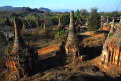 La giungla della Birmania nasconde un villaggio di templi perduti