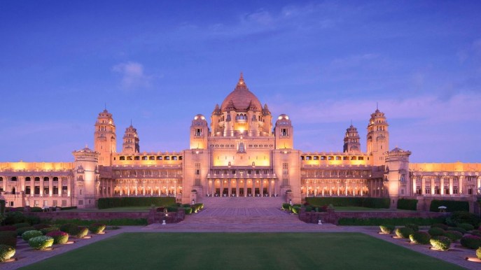 In India si può dormire all’interno di uno straordinario palazzo reale