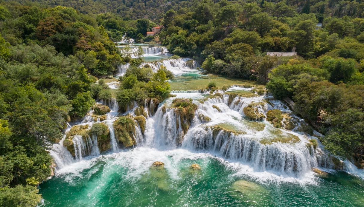 Le cascate del Parco Nazionale di Krka