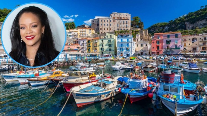 Rihanna: vacanze italiane tra Massa Lubrense e Capri