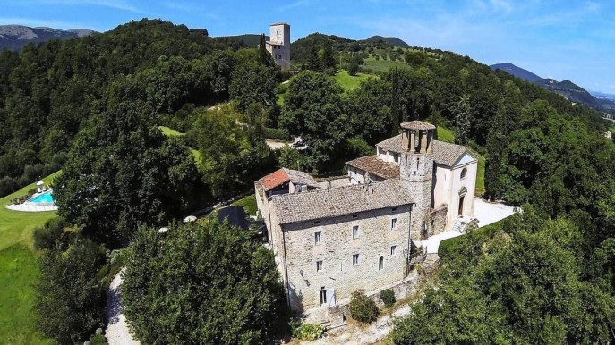 A Perugia, si soggiorna nel castello dei discendenti di Napoleone