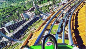 Con l’Alpine Coaster, a Bardonecchia si va in slitta tutto l’anno