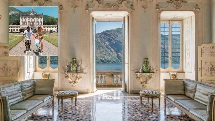 Vacanze di lusso sul lago di Como per Chiara Ferragni e famiglia