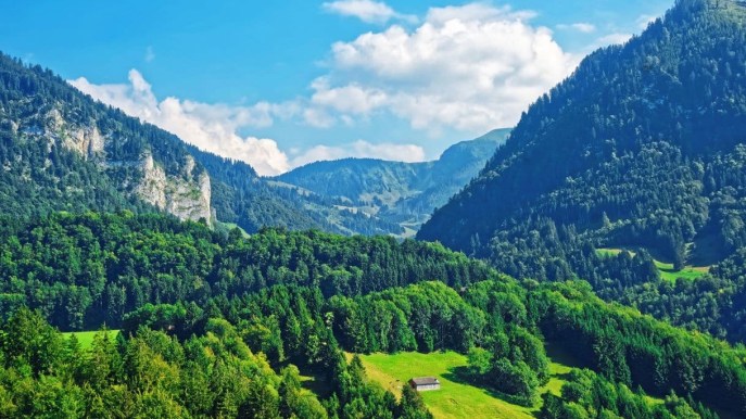 In Svizzera, Charmey è il punto di partenza ideale per gite nelle Alpi