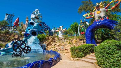 Il Giardino dei Tarocchi, il parco magico della Maremma