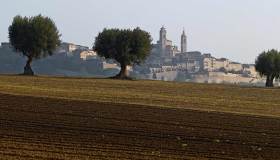 Nelle Marche, il borgo di Montecosaro che era un castello medievale