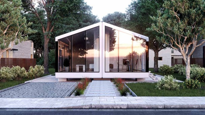 La casa del futuro potrebbe essere questa: stampata in 3D e spedita ovunque