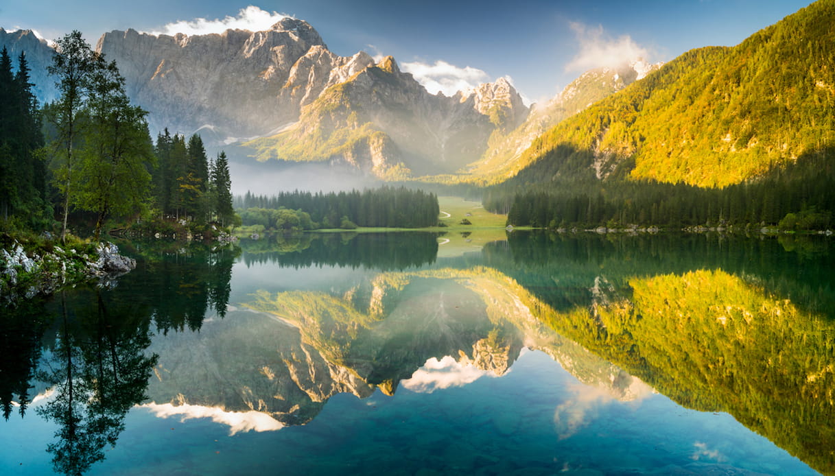 lago di bohinj, slovenia