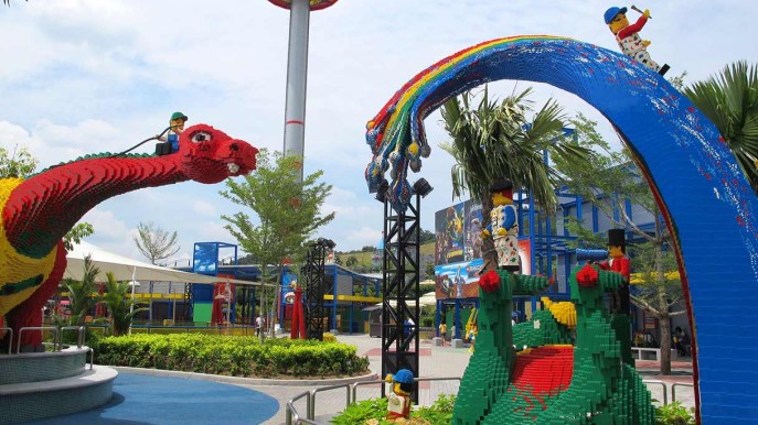 Il più grande parco divertimenti Legoland sta per aprire