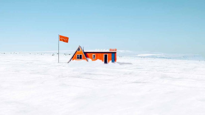 A Langjökull, in Islanda, nascerà il primo bar al mondo su un ghiacciaio