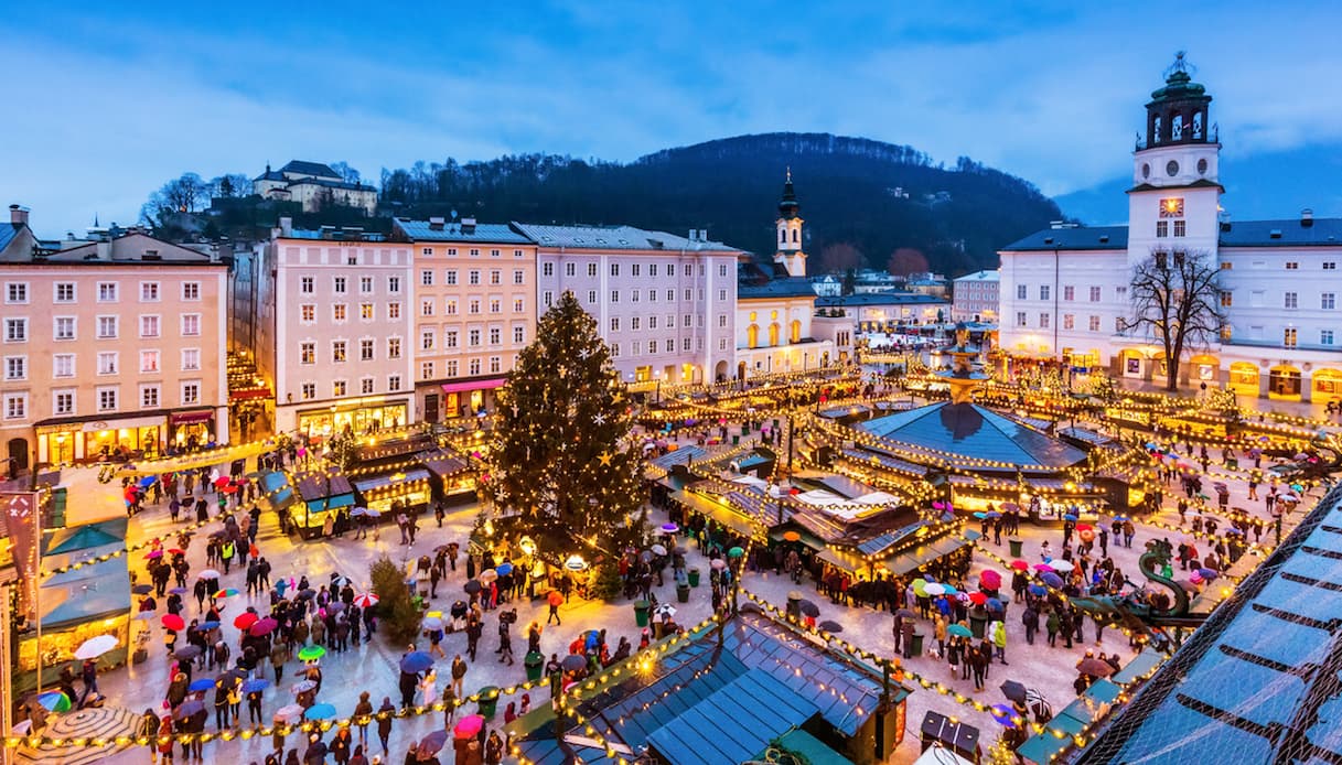 Mercatino Di Natale A Salisburgo Foto.I Migliori Mercatini Di Natale Dell Austria Salisburgo Siviaggia
