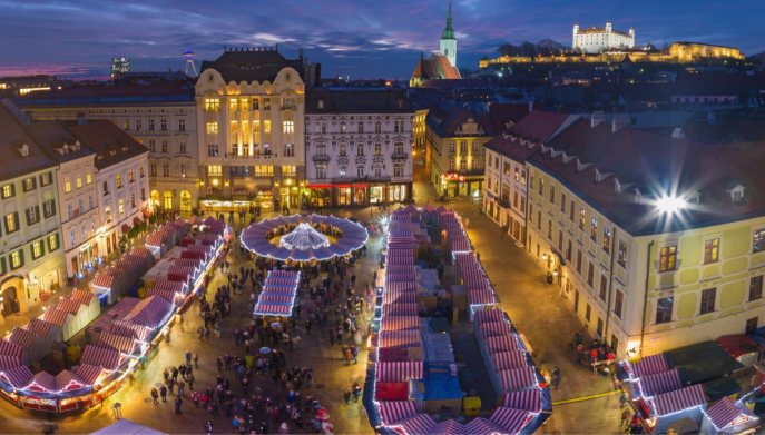 I mercatini di Natale più belli dell'est Europa: Bratislava