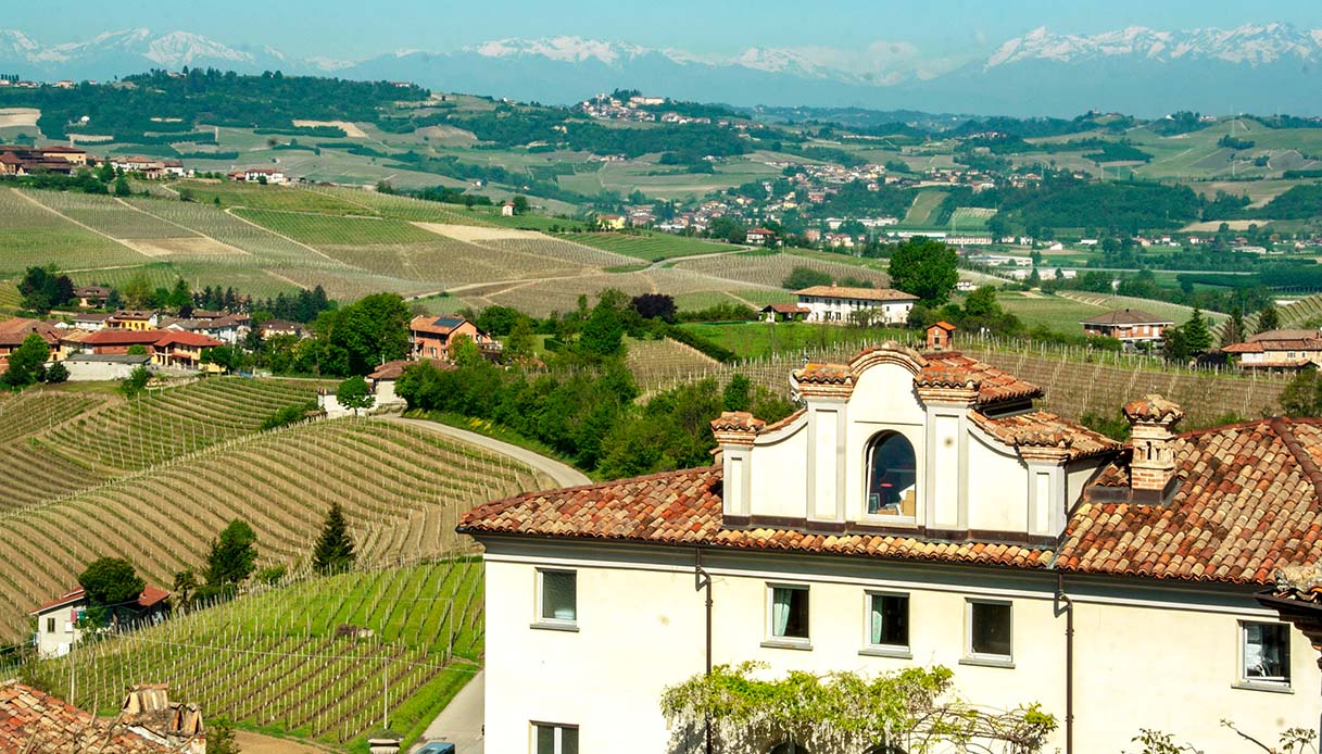 Neive, panorama sulle Langhe