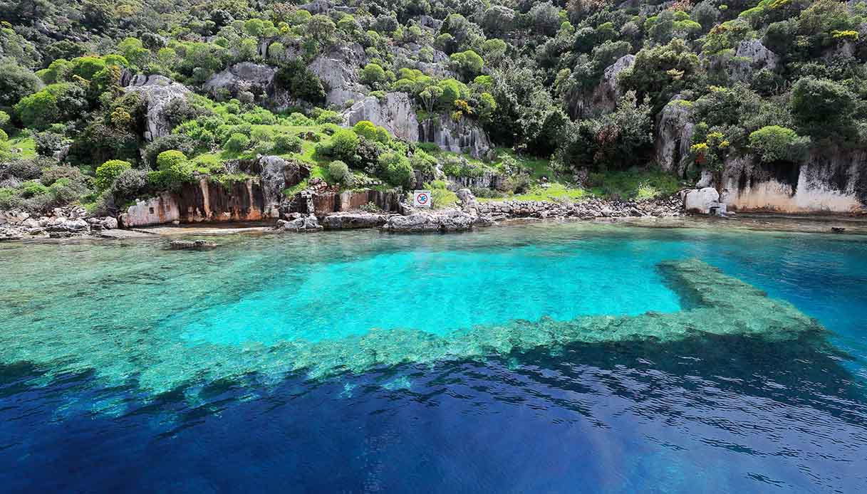 Simena, la città sommersa dal mare scomparsa per sempre