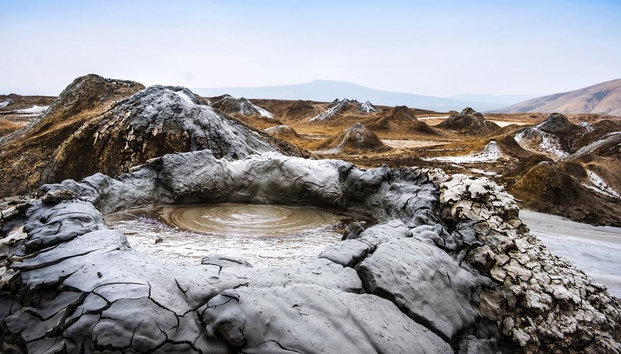 Vulcani di fango dell'Azerbaigian