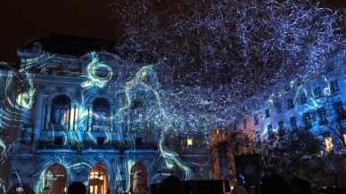 Il Festival delle luci accende Lione ed è subito magia