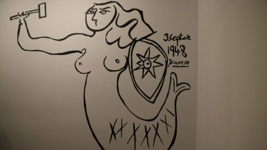 A Varsavia è riapparsa la sirena di Picasso