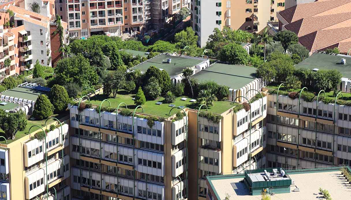I tetti di Monaco diventano Green.