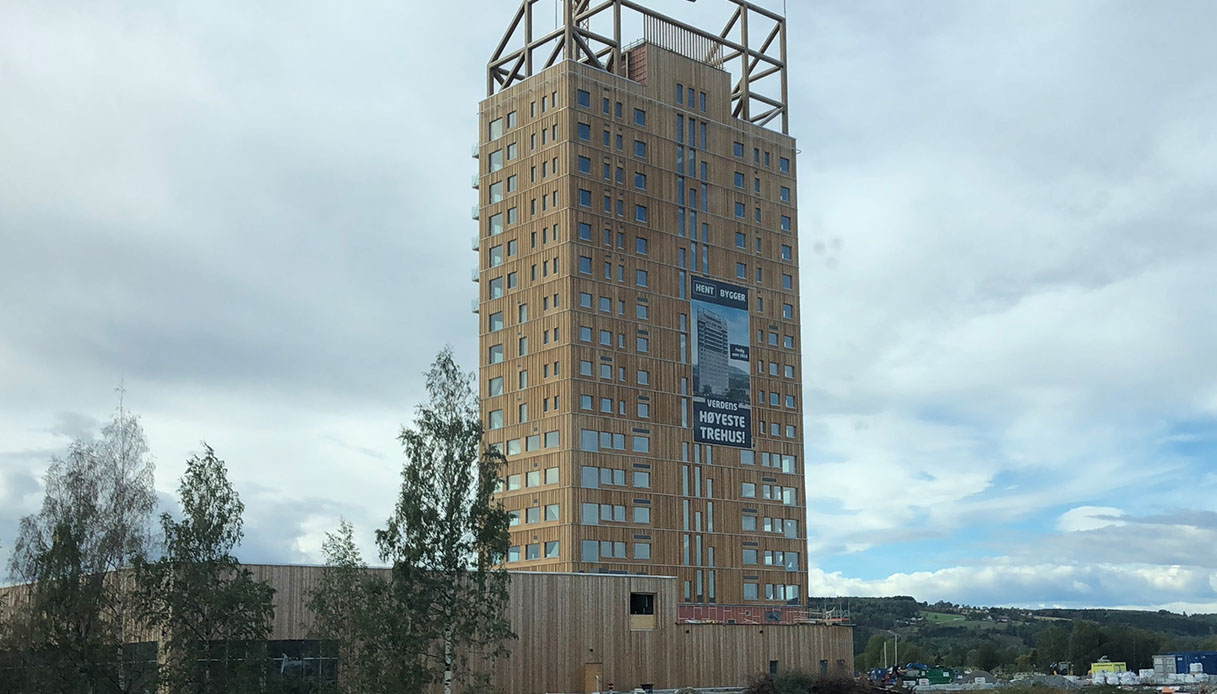 In Norvegia c’è il grattacielo biodegradabile più alto del mondo