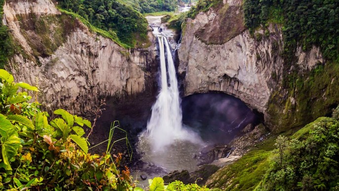 Ecuador: scompare la cascata San Rafael, la più bella del Paese