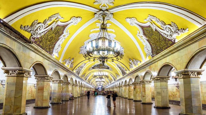 Le più affascinanti metro russe adesso si possono visitare online