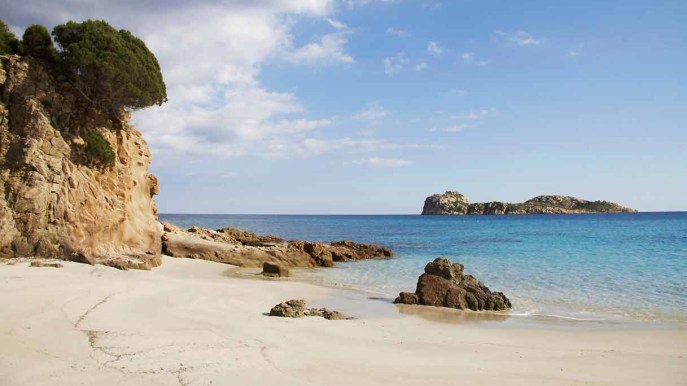 In Sardegna, la splendida spiaggia di Porto Tramatzu
