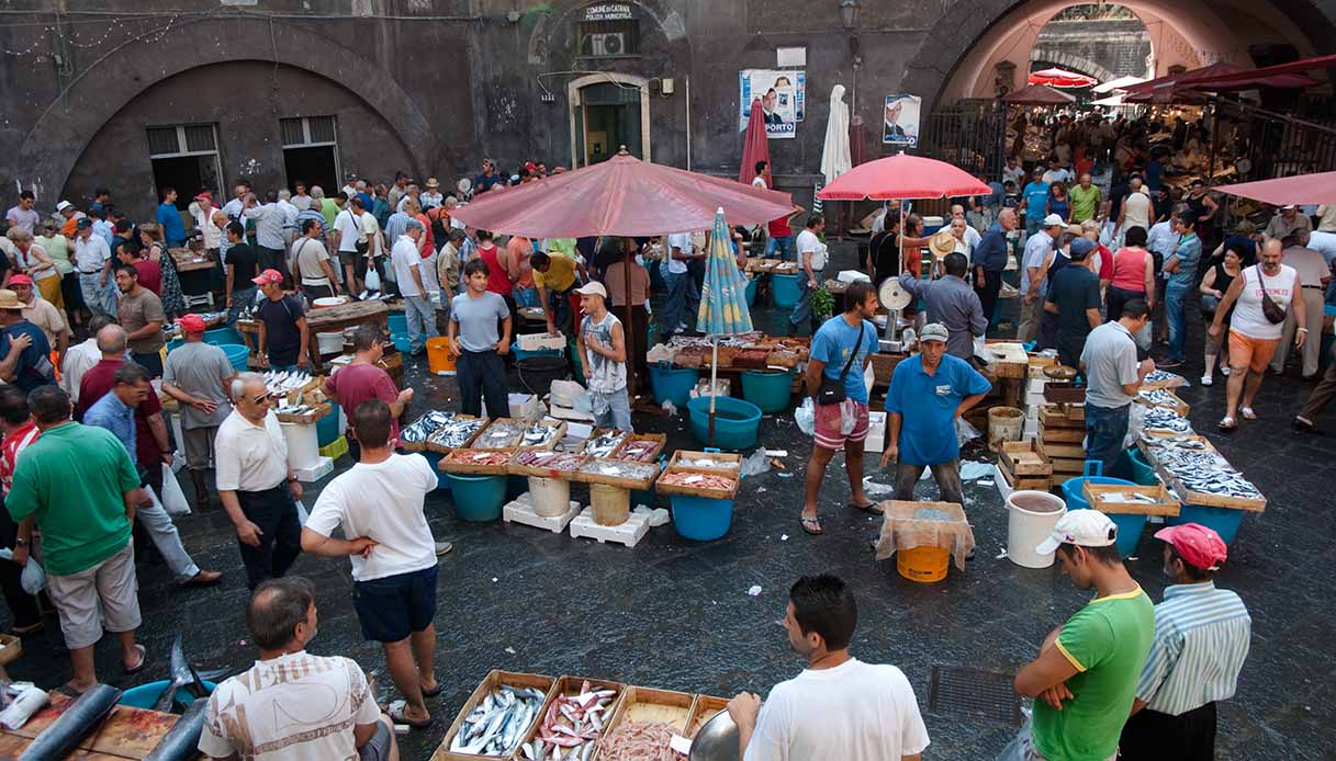 Catania, mercato del pesce