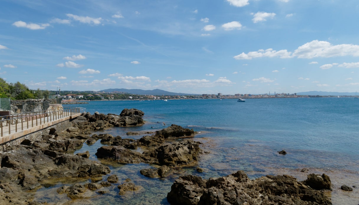 Castiglioncello, località di mare sulla Costa degli Etruschi in Toscana