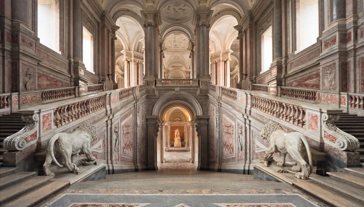 Reggia di Caserta, interni