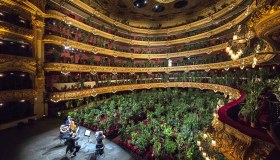 L’opera di Barcellona ha riaperto le scene per un pubblico di oltre 2000 piante