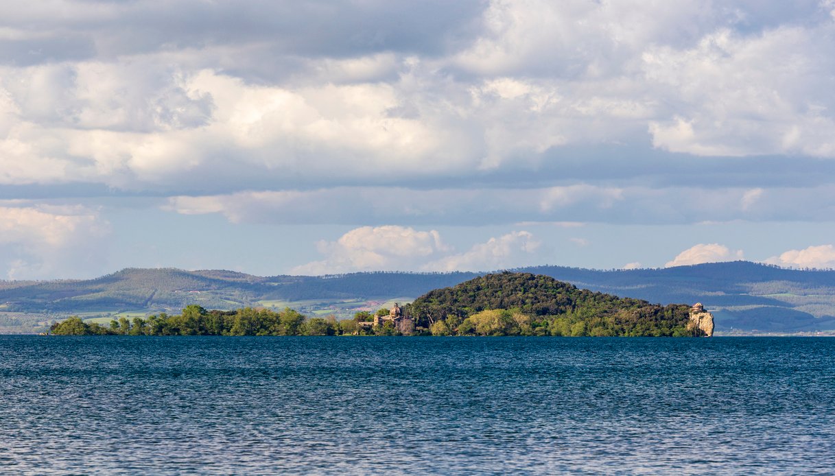 Le isole del lago di Bolsena,