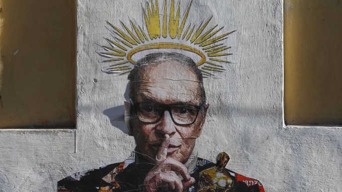 A Trastevere spunta un meraviglioso murale per omaggiare Ennio Morricone