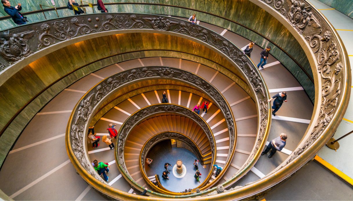 Scalinata del bramante, Musei Vaticani