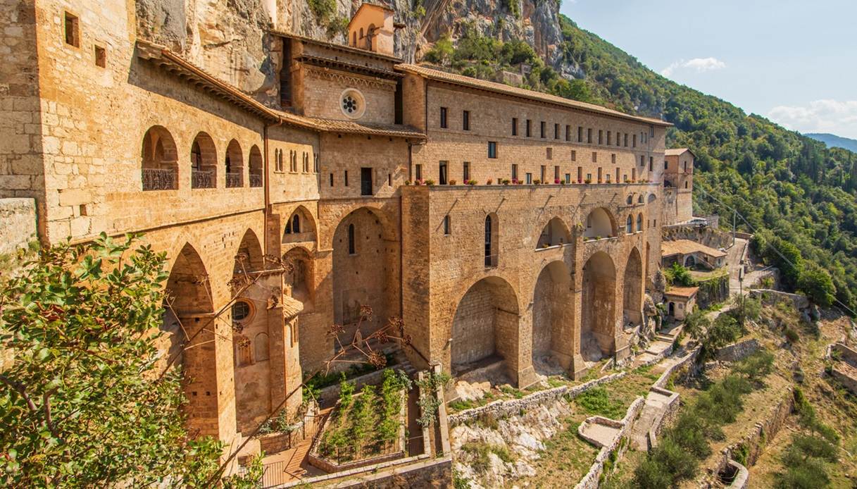 Il Sacro Speco del Monastero di San Benedetto, da visitare a Subiaco